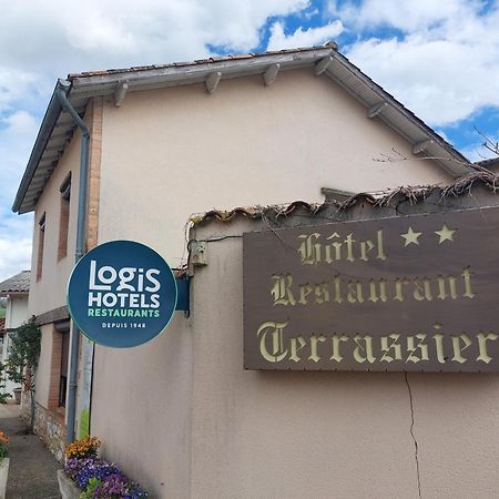 Chez Terrassier - Logis Hotels - Hotel Et Restaurant Vaissac Esterno foto