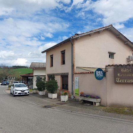 Chez Terrassier - Logis Hotels - Hotel Et Restaurant Vaissac Esterno foto